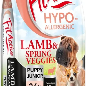 Fit Active Hypoallergenic Lamb Szczenięta Monobiałkowa Sucha Karma 15 kg