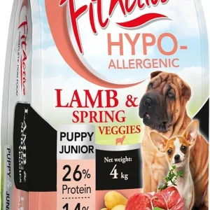 Fit Active Hypoallergenic Lamb Szczenięta Sucha Karma Monobiałkowa 4 kg