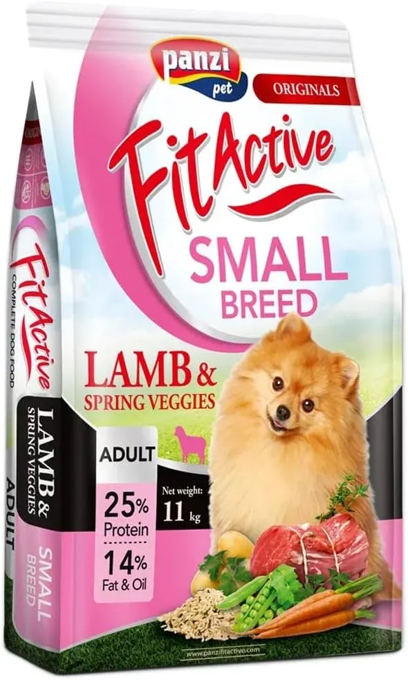 Fit Active Karma Hypoalergiczna SMALL Jagnięcina Warzywa 11 kg rasy małe