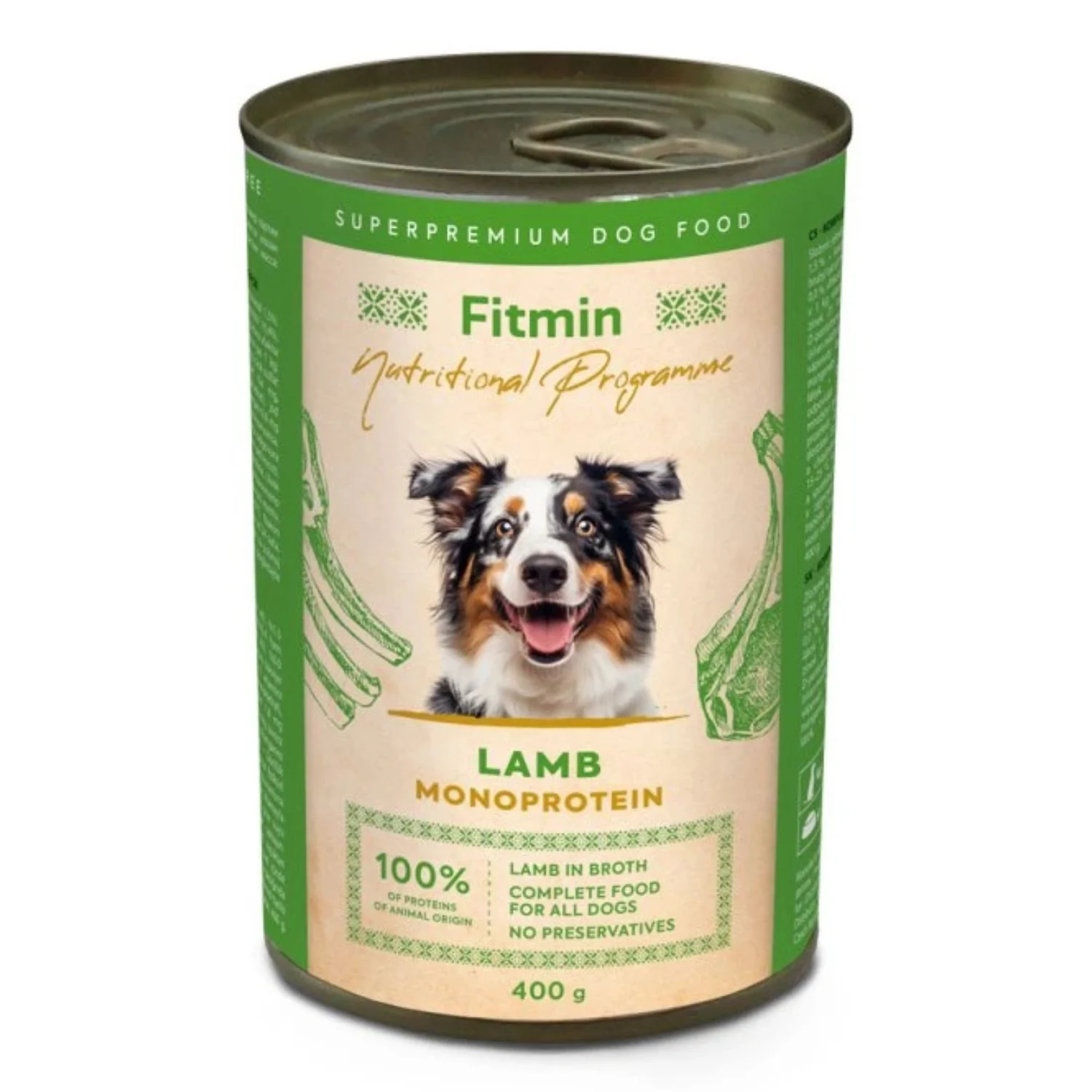 Fitmin Nutritional Programme Dog Lamb 400 g – mokra karma z jagnięciną