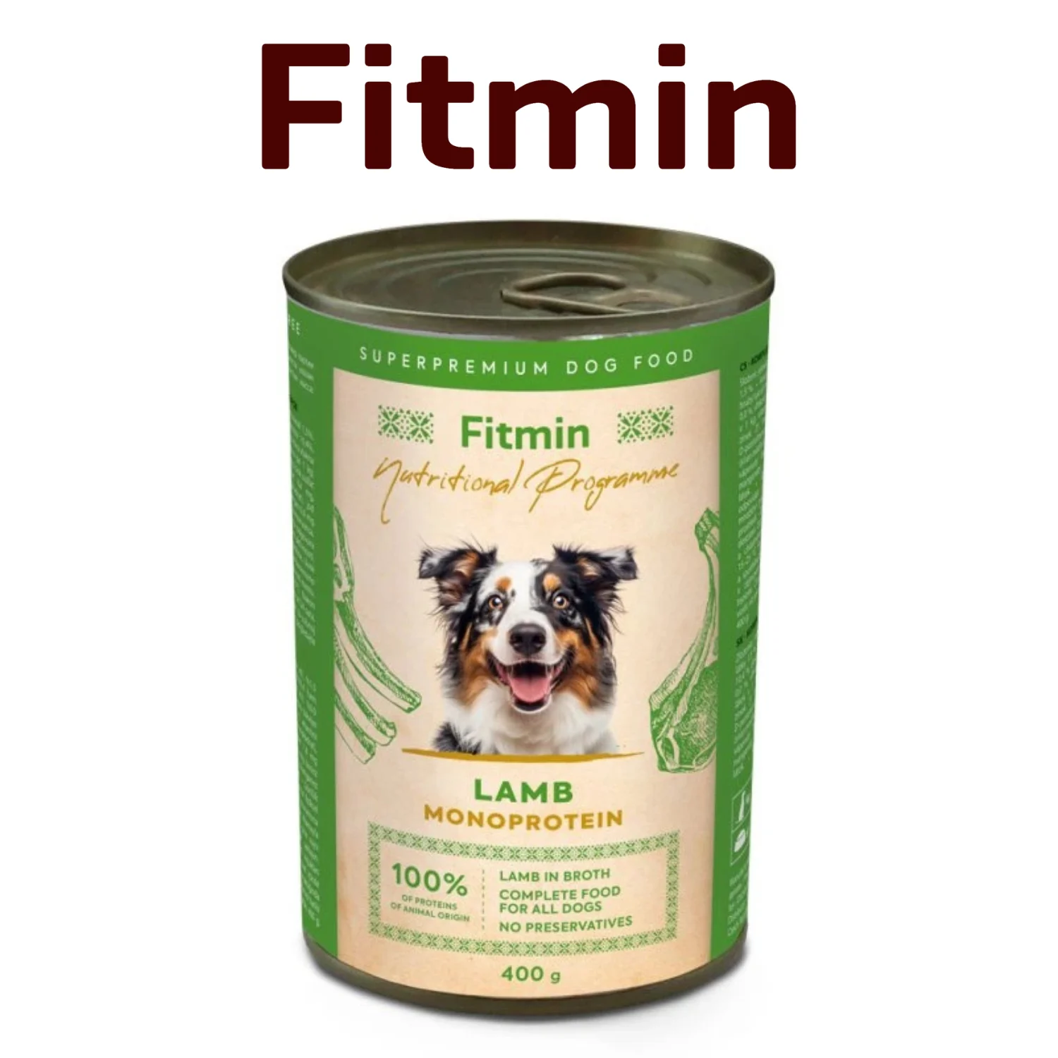 Fitmin Nutritional Programme Dog Lamb 400 g – mokra karma z jagnięciną - Image 2
