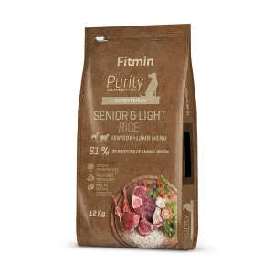Fitmin Purity Rice Senior&Light Venison&Lamb