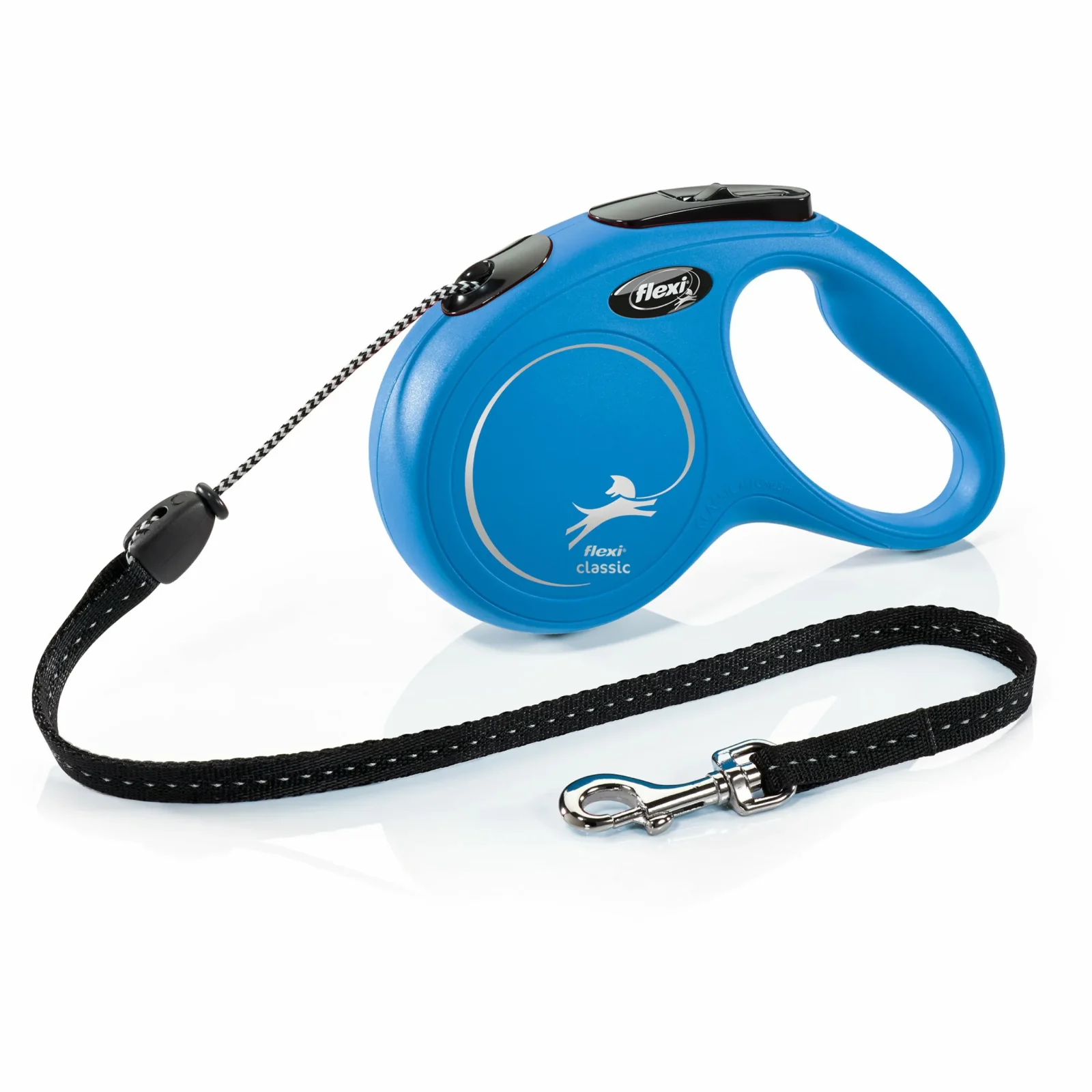 FLEXI smycz Classic M Linka 5m do 20kg Niebieska