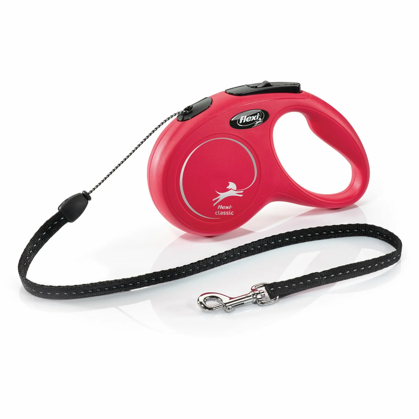 FLEXI smycz Classic S Linka 5m do 12kg Czerwona