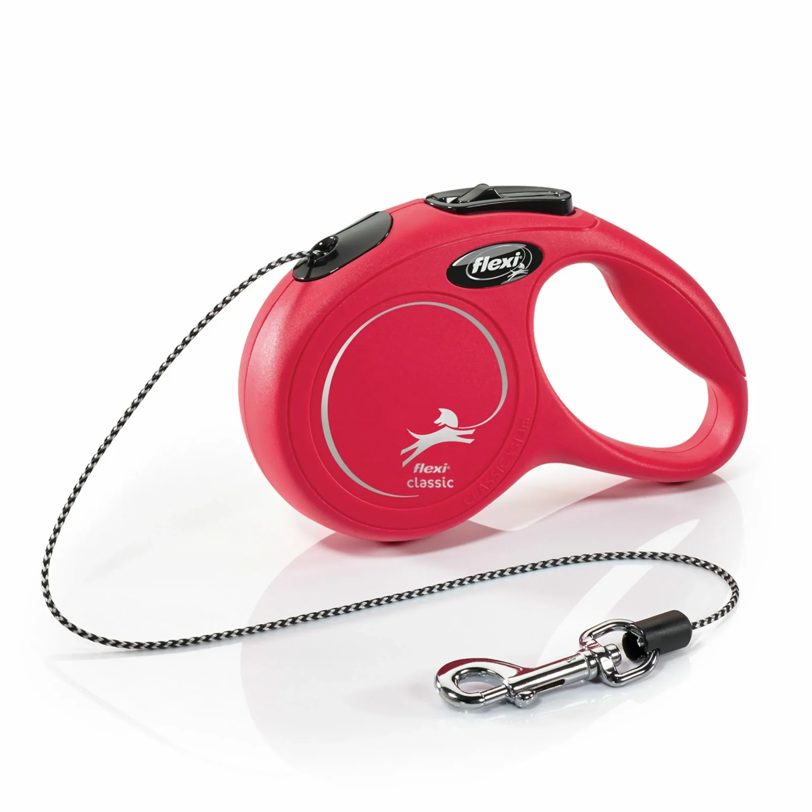 FLEXI smycz Classic XS Linka 3m 8kg Czerwona