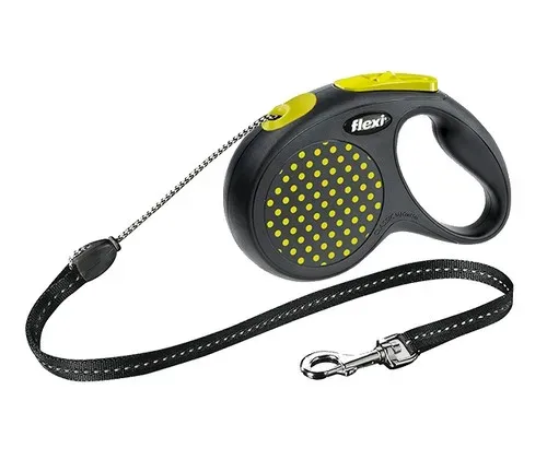 Flexi Smycz Design linka M 5m żółty
