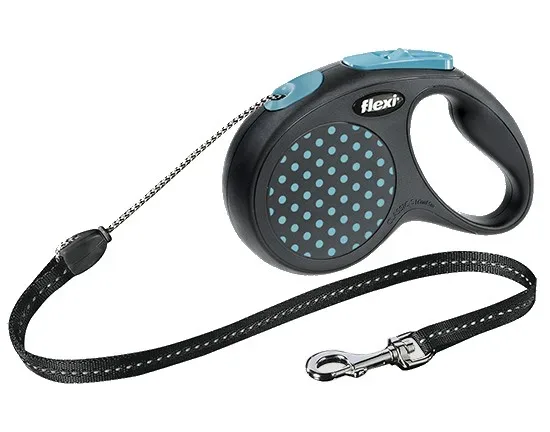 Flexi Smycz Design linka S 5m niebieski