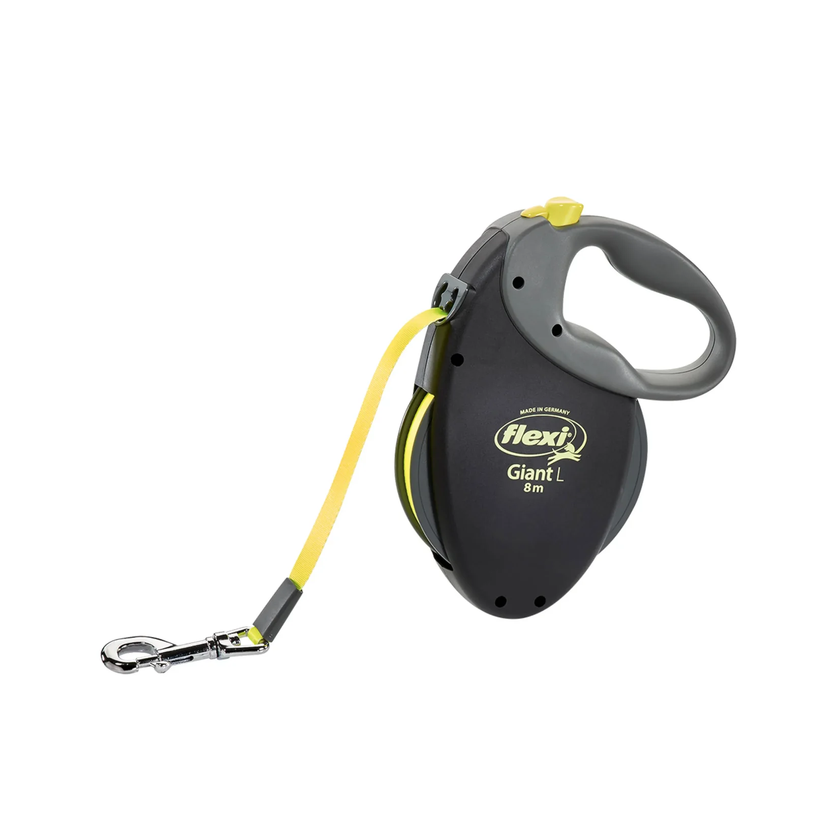 FLEXI smycz Giant Taśma L 8m do 50kg Neon