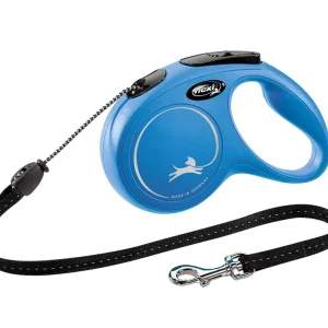 FLEXI Smycz oryginalna New Classic niebieska S 8m do 12kg- linka
