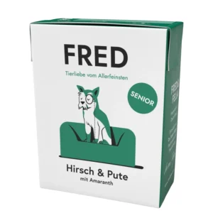 Fred Senior Mokra Karma Dla Psa Dziczyzna Z Indykiem 390g