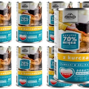 Frendi kawałki w delikatnym sosie z kurczakiem 8x1250g