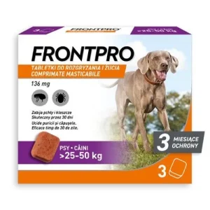 FRONTPRO® tabletki na pchły i kleszcze dla psów ► Zamów teraz ✔