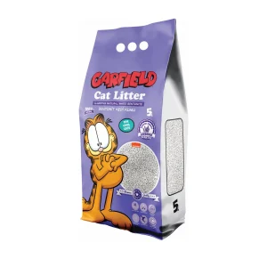 Garfield żwirek bentonit dla kota lawendowy 5L