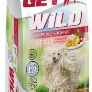 GetWild Hypoallergenic Jagnięcina 15kg -pies dorosły MONOBIAŁKOWA + GRATIS