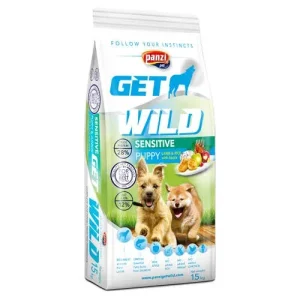 GetWild Sensitive Puppy z Jagnięciną 15kg- dla wrażliwych szczeniąt+ GRATIS