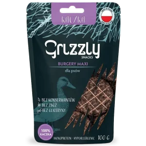 GRIZZLY burgery maxi kaczka 100g