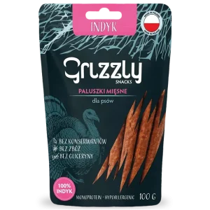 GRIZZLY paluszki indyk 100g