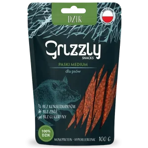 GRIZZLY pasek dzik 100g