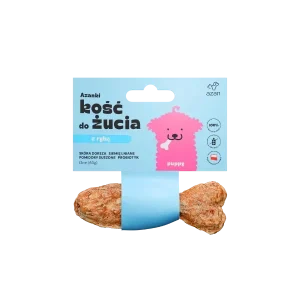 Gryzak kość dla szczeniaka Azanki dorsz 12cm