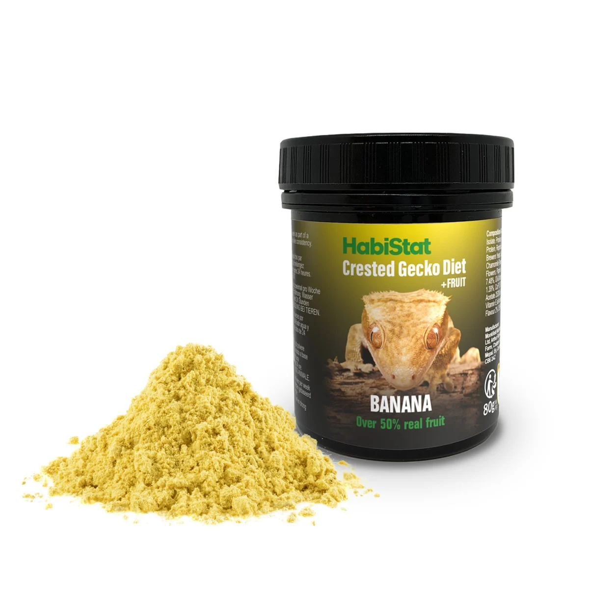 HabiStat Pokarm dla gekona orzęsionego Banan (80g)
