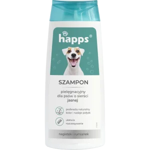 HAPPS - szampon pielęgnacyjny dla psów o sierści jasnej 200ml