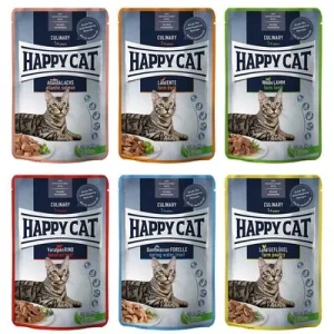 Happy Cat Pouch Meat w sosie, 12 x 85 g ► Zamów teraz ✔
