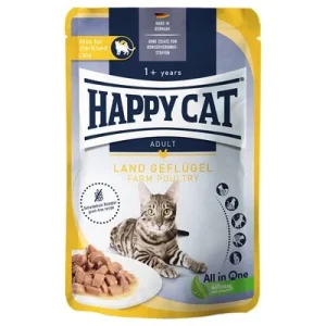 Happy Cat Pouch Meat w sosie, 24 x 85 g ► Zamów teraz ✔