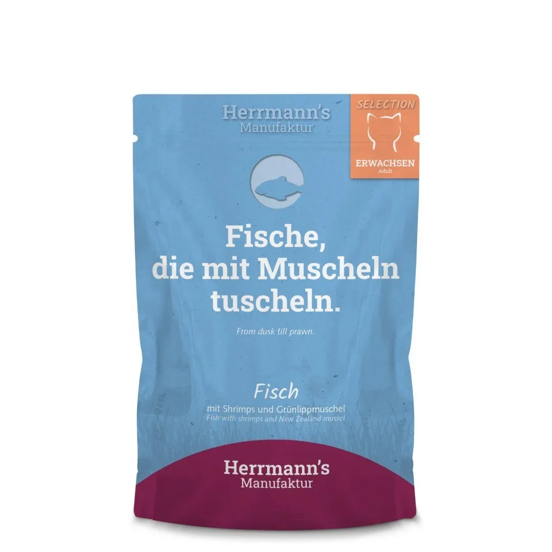 HERRMANN’S Selection Cat Fisch Garnelen – ryby z krewetkami - Image 2