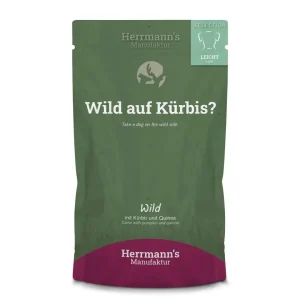 HERRMANN’S Selection Light Dog Wild – dziczyzna z dynią 150g