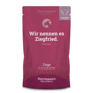 HERRMANN’S Selection Sensitive Dog Ziege – kozina z burakiem 150g