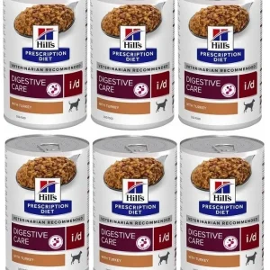 Hill’s Canine i/d Digestive Care Indyk 12x360g PSY mokra dieta jelitowo żołądkowa