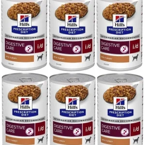 Hill’s Canine i/d Digestive Care Indyk 6×360 g PSY mokra dieta jelitowo żołądkowa