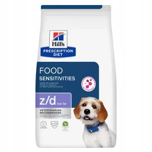Hill’s PD z/d LOW FAT 10kg – karma dla psów z alergią, niskotłuszczowa