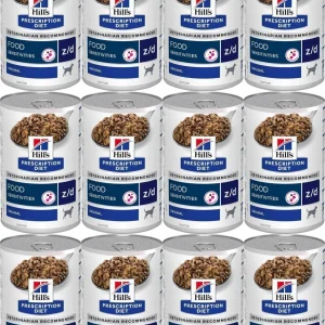 HILLS VET DIET Z/D FOOD SENSITIVITIES 12 x 370 g
