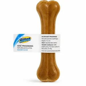Hilton Kość prasowana, przysmak dla psa z naturalnej skóry wołowej 12,5 cm