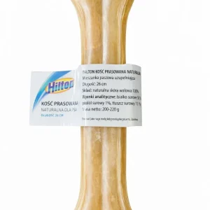 Hilton Kość prasowana, przysmak dla psa z naturalnej skóry wołowej 26cm