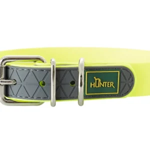 HUNTER Obroża Convenience żółta 45cm