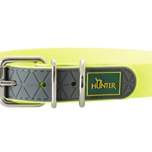 HUNTER Obroża Convenience żółta 45cm