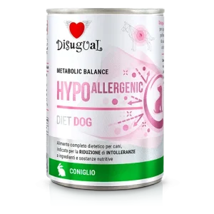 Hypoalergiczna mokra karma dla psa – Disugual Królik – 400g