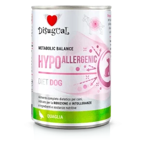 Hypoalergiczna mokra karma dla psa – Disugual Przepiórka – 400g