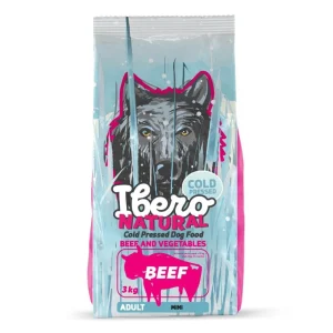 Ibero Cold Press Dog Adult Small Beef – karma tłoczona na zimno dla dorosłych psów małych ras – wołowina – 3 kg