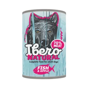 Ibero Complete Grain Free Fish & Apple 400 g – naturalna mokra karma bezzbożowa dla psów z rybą i jabłkiem