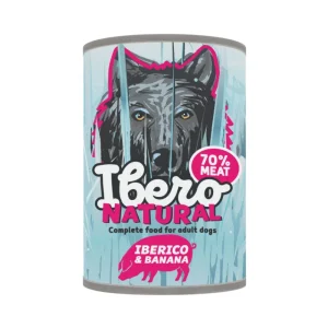 Ibero Complete Grain Free Iberico & Banana 400 g – naturalna mokra karma bezzbożowa dla psów z wieprzowiną iberyjską i bananem