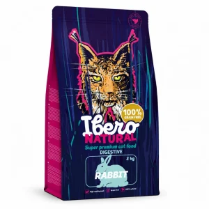 Ibero Grain Free Cat Digestive Rabbit – 2 kg – bezzbożowa karma dla dorosłych kotów