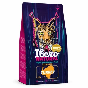 Ibero Grain Free Cat Sterilized Turkey – 2 kg – karma super premium dla sterylizowanych kotów