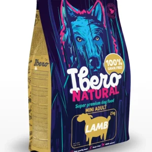 Ibero Grain-Free Dog Mini Adult Lamb – 2 kg – kompletna karma bezzbożowa super premium dla dorosłych psów małych ras z jagnięciną