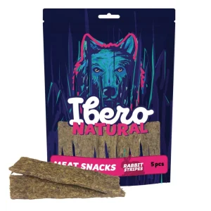 Ibero Meat Snack Rabbit Stripes – 5 szt. – naturalne paski z królika dla psów