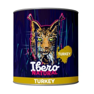 Ibero Natural Cat Indyk – 200 g – delikatna karma uzupełniająca dla kotów – bez soi i sztucznych dodatków