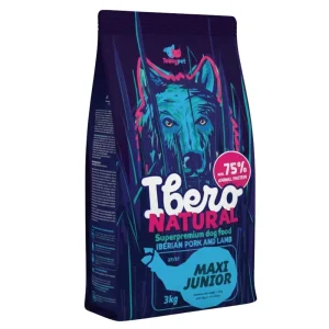 Ibero Natural Maxi Junior 3 kg – karma dla szczeniąt ras dużych i olbrzymich