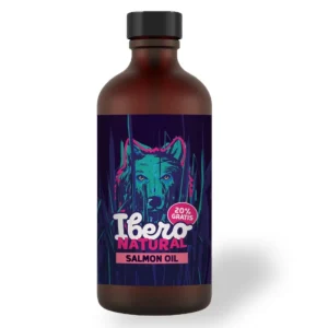 Ibero Natural – Olej z łososia dla psa – tłoczony na zimno – 1000 ml